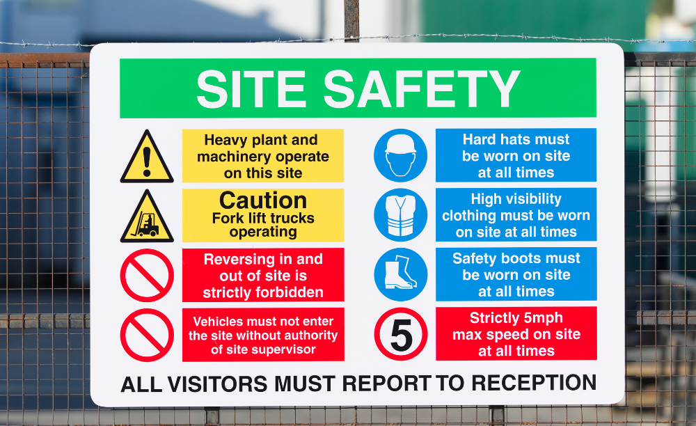 Health and Safety on site