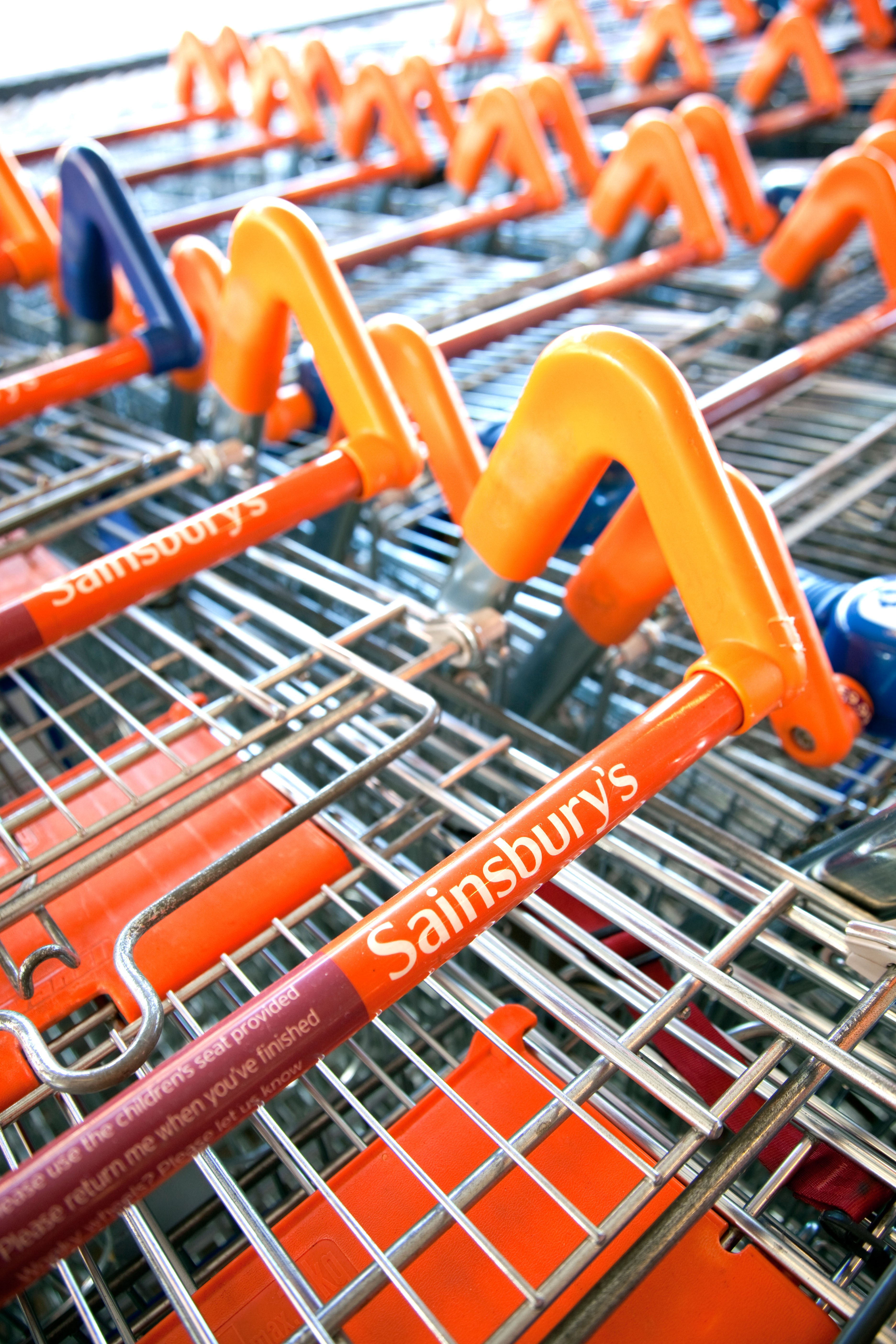 Sainsbury's trolleys