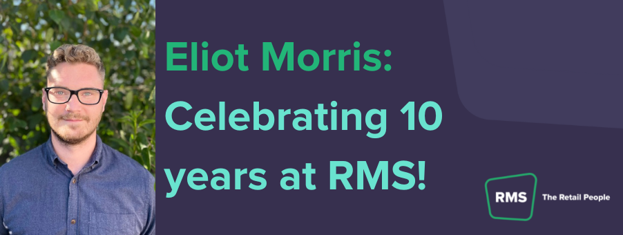 Eliot Morris is celebrating 10 years at RMS!