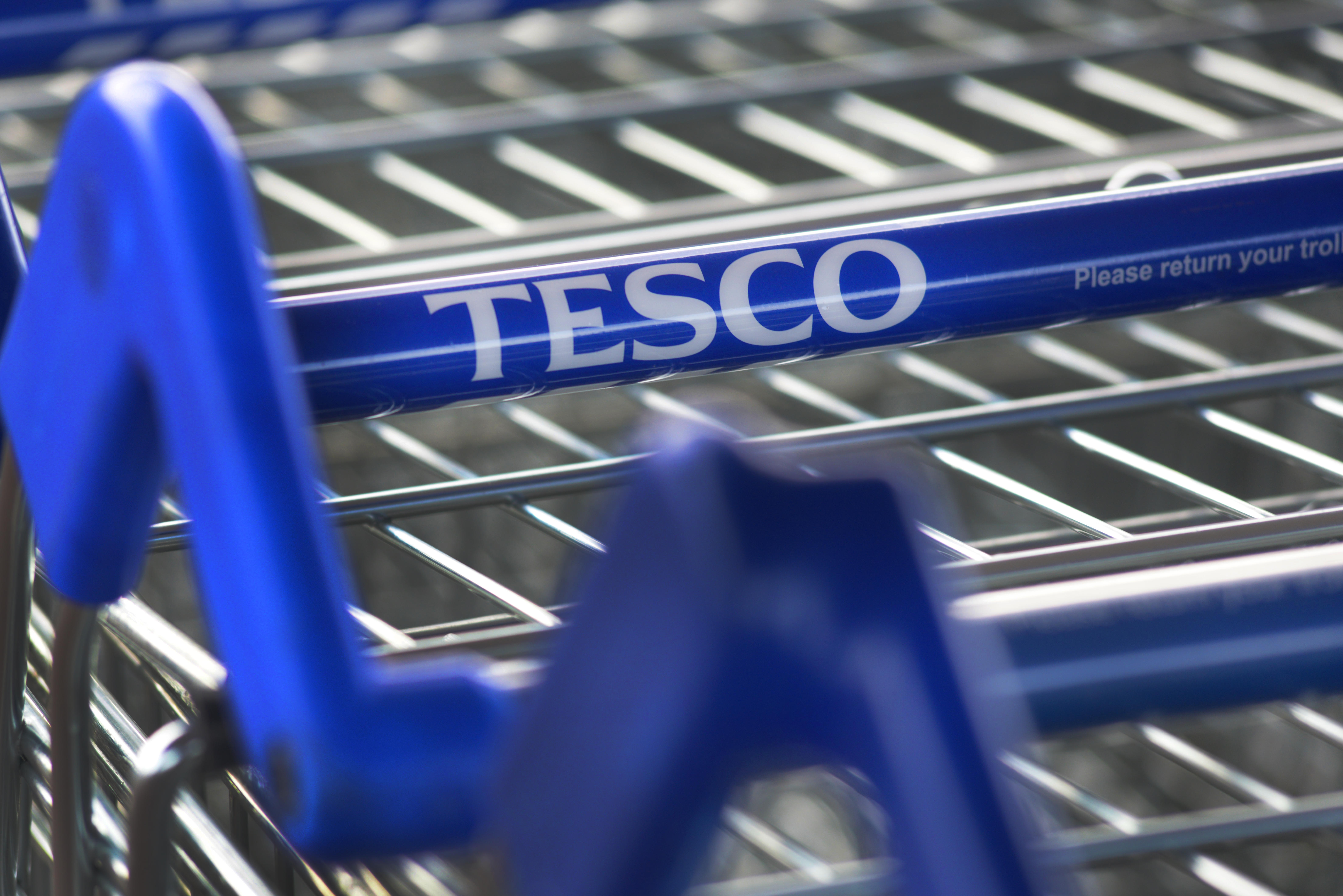 Tesco trolleys