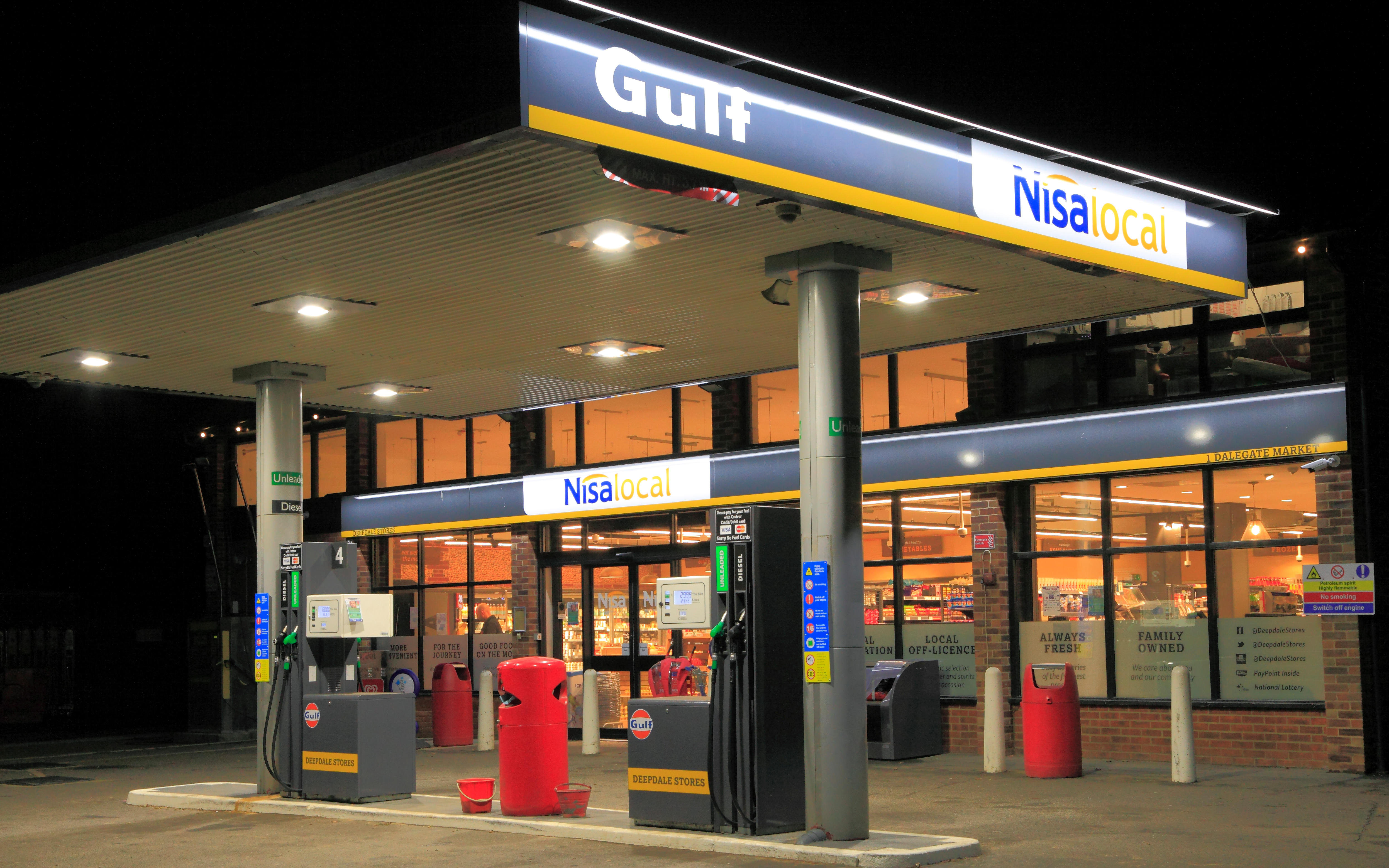 Nisa petrol station