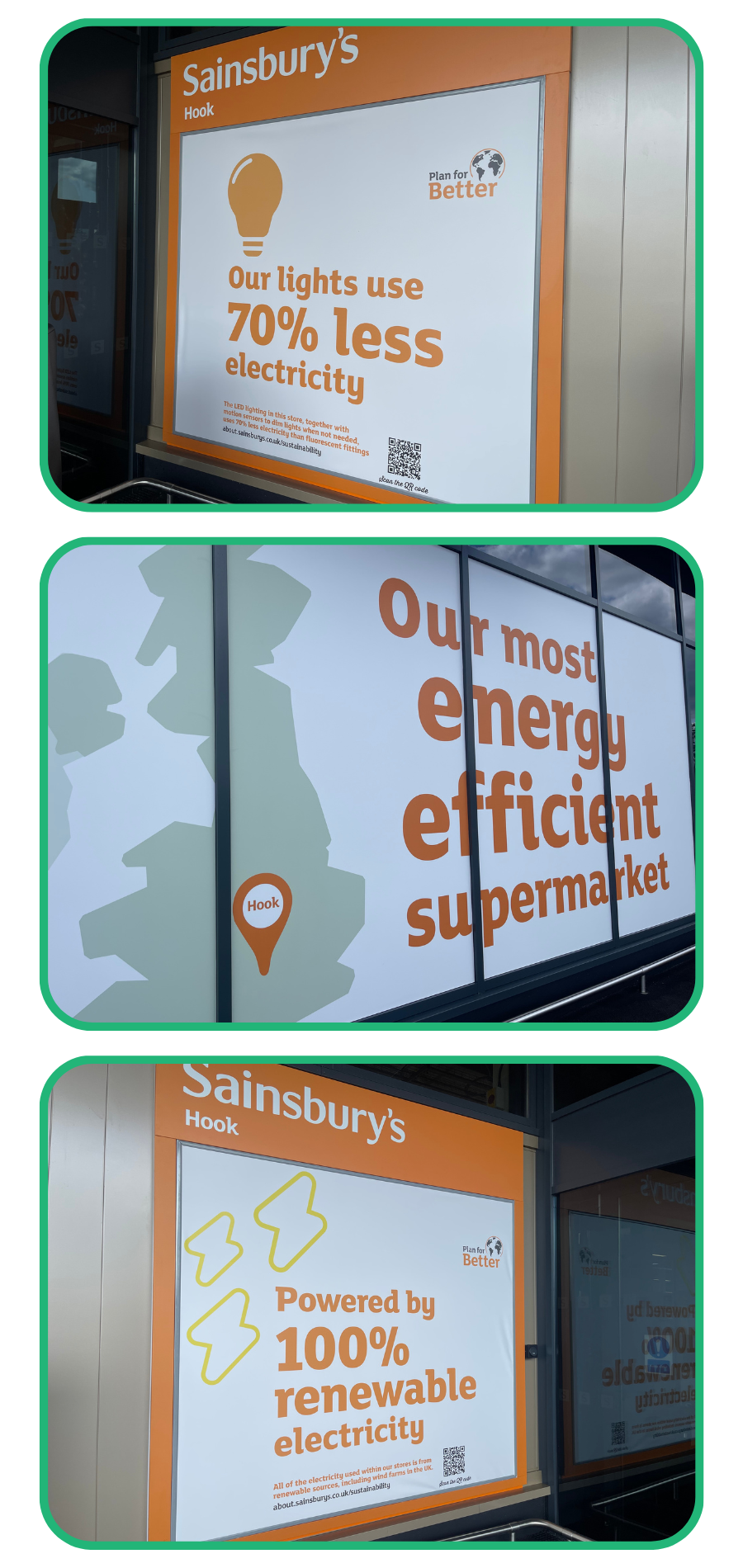 Sainsbury's Hook Posters